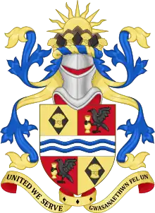 Coat of arms of Torfaen