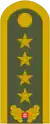 Generál(Ground Forces of the Slovak Republic)