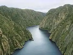 Arribes del Duero near Aldeadávila