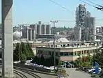 Ash Grove Cement Company on the right bank of the Duwamish