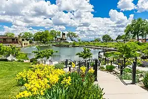 Ashley Pond Park in Los Alamos, New Mexico