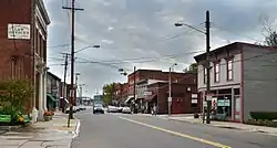 Bridge Street in Ashtabula Harbor