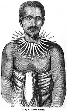 Ata, a Tonga Chief, 1853