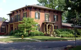 A home in the historic district.