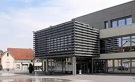 The town hall in Audincourt