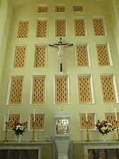 Church interior (facing front)