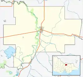 Mooroopna is located in City of Greater Shepparton