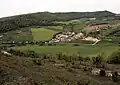 General view of the village of Azazeta