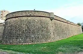 Bastion in Badajoz, Spain