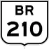 BR-210 shield}}