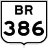 BR-386 shield}}