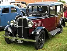 BSA Ten, October 1932, 1185 cc 4-cylinder