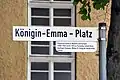 Königin-Emma-Platz (Queen Emma square)