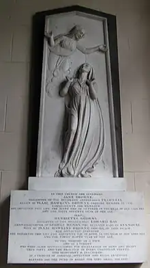 John Flaxman, Memorial in the church at Badger, Shropshire, c. 1780s