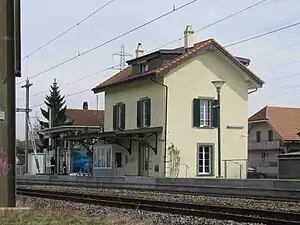 Galmiz train station