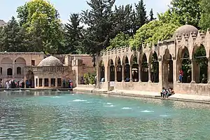 Balıklı Göl (Fish Pond) and people