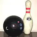 Bowling ball (and pin)