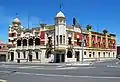 Provincial Hotel, Ballarat; completed in 1909; architect, Percy Richards. A fanciful freestyle composition with moorish and art nouveau elements.