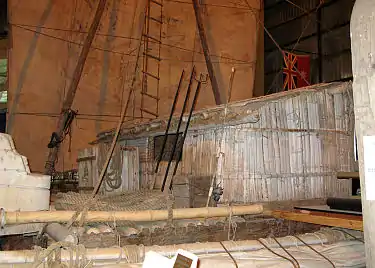 The Las Balsa raft at the Ballina Naval and Maritime Museum