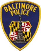 Patch of the Baltimore Police Department