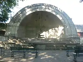 Gregg Park Bandshell, Vincennes, Indiana (1939)