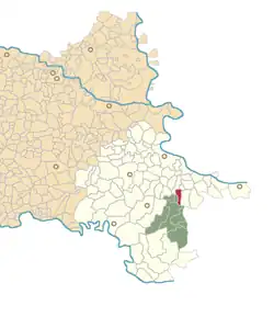 Location of Banovci