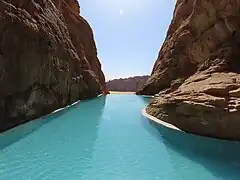 Rock pool at Banyan Tree AlUla