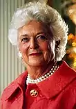 Portrait of Barbara Bush