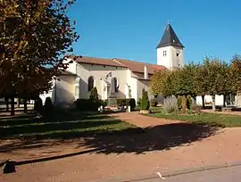 The church in Barisey-au-Plain