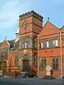 The Barlow Institute and Millennium Cross, Bolton Road, Edgworth.