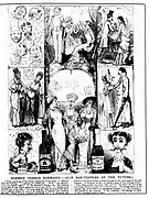 'Barmen Versus Barmaids', published in Punch Almanack 1983, 28 December 1882.