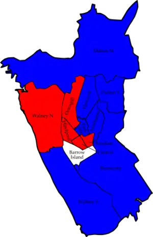 2007 results map