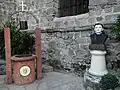 Fr. Michael J. McGivney monument in Sts. Peter & Paul Parish Church, Bauang, La Union, Philippines