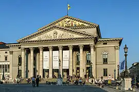 National Theatre in Munich, Germany; home to the Bavarian State Opera