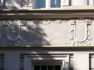 Facade frieze detail