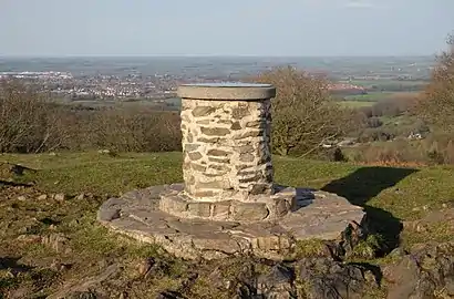 The toposcope on the top