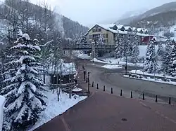 Snow Mountains on Beaver Creek, Colorado, in February 2014