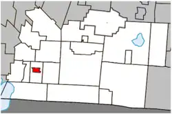 Location within Brome-Missisquoi RCM.