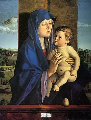 Giovanni Bellini, The Carrara Madonna, 1487.