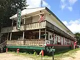 The Bellis Botel at Pickwick Landing on the Tennessee River in Hardin County, Tennessee.