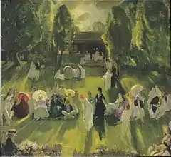 Tennis at Newport (1919)