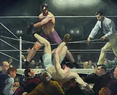 George Bellows, 1924, American realism