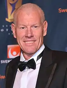 Bengt Baron, winner of the 100-metre backstroke.