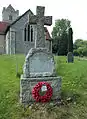 Churchyard war memorial