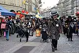 Participants in the Bernese Carnival 2010