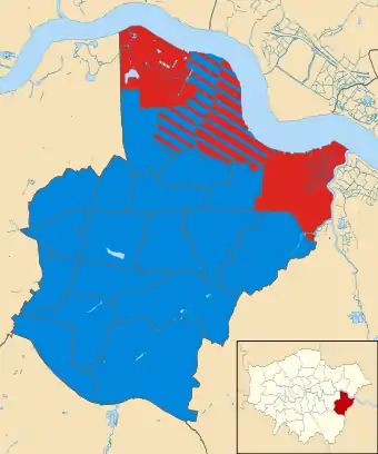 2006 results map