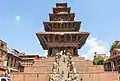 Wide view of  Nyatapola Temple