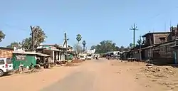 Main street of Bhamragad