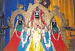 Presiding deities of famous temple at Bhavadevarapalli