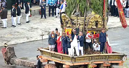 Bhoto Jatra at Jawalakhel, Lalitpur